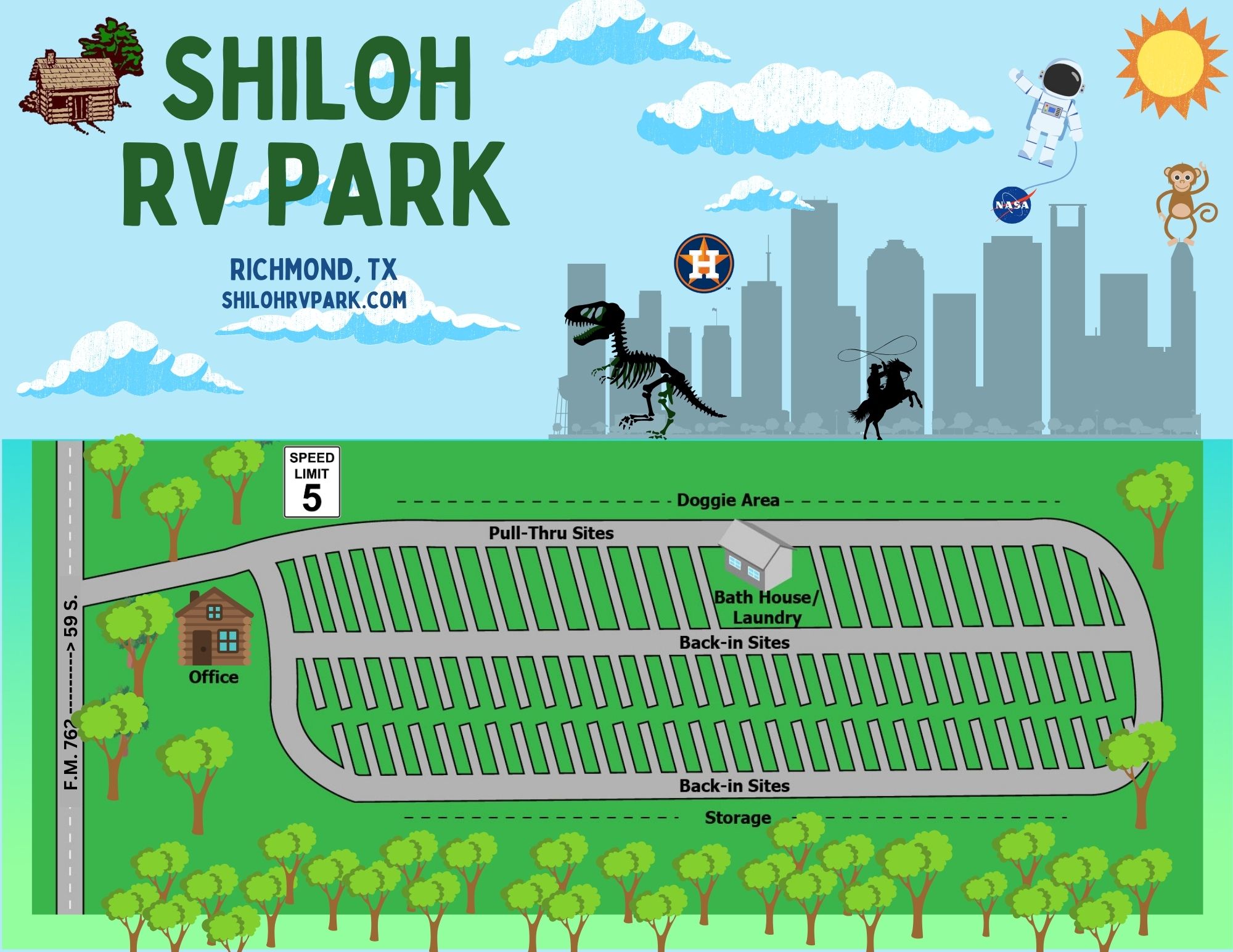 Shiloh RV Park Map REV 2023 